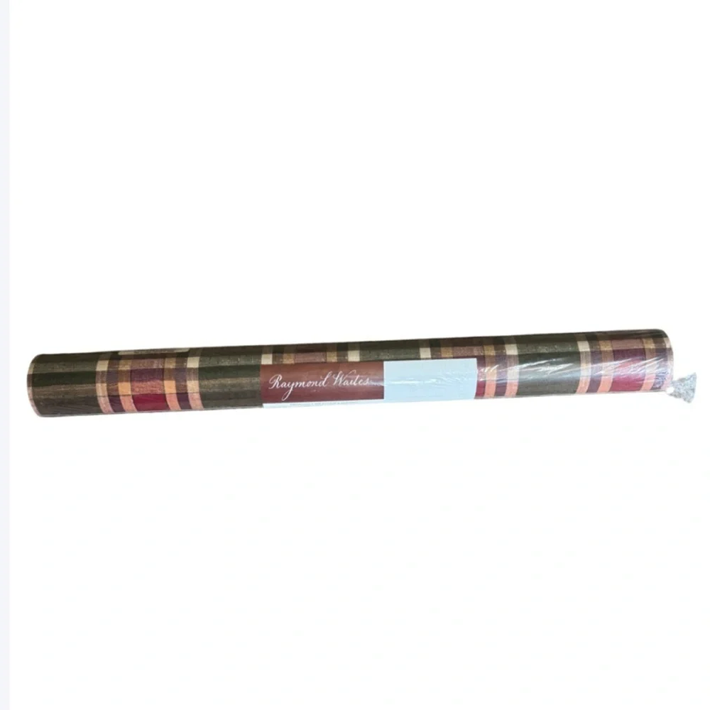 Raymond Waites for Village plaid wallpaper 1 Double roll New in sealed package